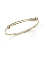 Ed Levin, Petite Signature Bracelet, .925 Sterling Silver & 14K Gold, Sizes S - L, Expandable