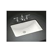 Kohler K-2214-0 Ladena 21" x 15" Undermount Bathroom Sink White