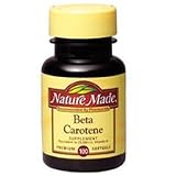 Beta Carotene Dietary Supplement Softgels, By Pharmavite - 100 Softgels