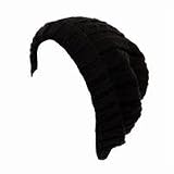 Best Quality Cable Knit Oversize Beanie Hat, One Size, Available in Four Colours -Black, Green,Navy or Grey . Super Style.