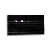 Multi-Slot Ring Pad Inserts Standard Size Black Tray Inserts Jewelry Display