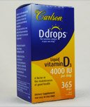 Carlson Ddrops Liquid Vitamin D3 4000 IU 365 drops
