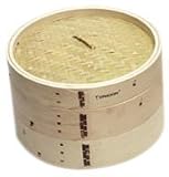 Typhoon 10  Professional Bamboo 2 Tier Steamer