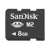 SanDisk SDMSM2-008G-A11M 8GB M2 Memory Stick Micro (Black)