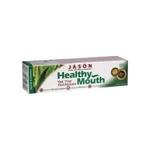 JASON Natural Cosmetics Healthy Mouth Toothpaste, Mint, Tea Tree, Clove and Cinnamon, 4.2 Ounces ( Multi-Pack)