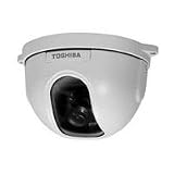 Toshiba IK-DF03A-8 Analog Mini-dome Camera, 480 TV Lines, 8mm Lens, IP65