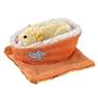 Go Go Pets Hamster Bed & Blanket in Orange