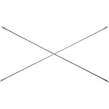 Tools & Hardware : Bil-Jax Scaffolding System - Diagonal Pivoted Brace with 27 3/4in. Spacing, Model# 0010-01-07