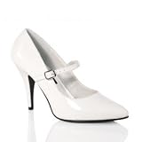 VANITY-440, Color: White Patent, Ladies Size (US): 5 by Shoes EHH