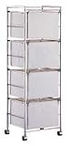 4 Drawer Storage Unit Cart