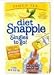 Diet Snapple Singles to Go Lemon Tea (6 Sticks in each box) 4 BOXES