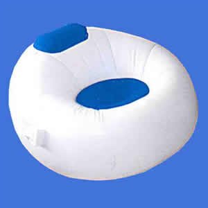 Childrens Toyshop  Toys : NEW Inflatable Lounger iPod/MP3 BUBBLE POD with Speaker
