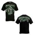 Silver Star Rashad Evans UFC 108 Walkout T-shirt - Black, XXXL