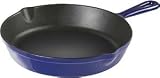 Review Innova 26194 / Innova Color Cast Porcelain Enameled Cast Iron 10-Inch Non-Stick Frypan, Blue
