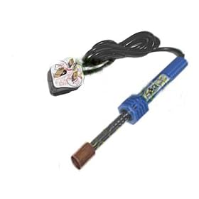 Hole melting making iron tool for toner cartridge refill kit. Melt and pour toner refilling for Samsung, HP and many more