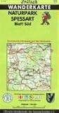 Fritsch Karten, Nr.99, Naturpark Spessart, Blatt S�d: Aschaffenburg, Wertheim, Miltenberg, Amorbach. Offizielle Wanderkarte des Spessartbundes. Mit touristischen ... Langlaufloipen und Radwanderwegen - 