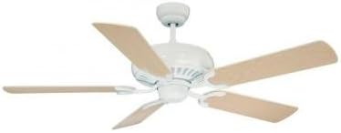 Illumine CLI-SH0230387 Sogdian 52 in. Matte White Indoor Ceiling Fan