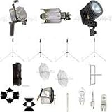 Lowel/ Adorama DV Creator 55 Kit, Analog & Digital Video Lighting Location Kit, with Soft Case