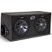 Kicker 10DCVR124 Dual 12 Ported Comp VR Loaded Subwoofer Enclosure Box Kicker 10DCVR124 Dual 12 Ported Comp VR Loaded Subwoofer Enclosure Box