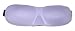 Relax and ease your troubles away with this soothing sleep mask. Uniquely shaped to allow free eye movement during your REM sleep cycle, this mask encourages a restful sleep and leaves you and your eyes feeling refreshed and stress-free. Soft and pliable to provide a comfortable fit to your face. Perfect for those prone to tired, puffy eyes. ::Made of soft 100& polyester with secure elastic cord and velcro closure. Measures approximately 9"L x 3"W.