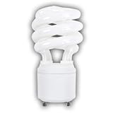GU24 BASE MINI SPIRAL 26 WATTS COMPACT FLUORESCENT LIGHT BULB 27K 10,000 HOURS