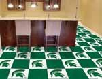 Michigan State Spartans 18X18 Carpet Tiles
