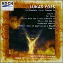Foss: Lulu's Song For Cornelia Three Airs for Frank O'Hara's Angel Where the Bee Sucks... by  Fred Sherry, Allen Blustine, Lukas Foss, Lukas Foss, and Richard Fitz 