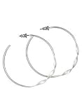 Twisted Hoop Earrings