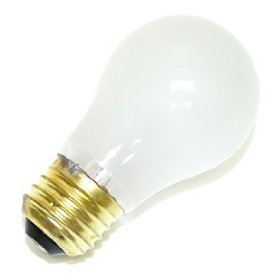 Satco S3870 60A15 60-Watts A15 Medium Base, Clear Incandescent Light Bulb / 130V