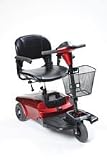 Driver Medical S38600 Bobcat 3 Wheel Compact Scooter, Red