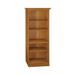 Bush Furniture WC91365 Planked Maple Mission Pointe Bookcase 5 shelf [Kitchen]