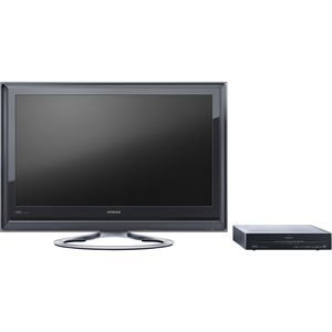 【エコポイント対象商品】日立 32V型地上･BS･110度CSデジタルフルハイビジョン液晶テレビ　ブラック　(250GB HDD内蔵 録画機能付)Wooo　UTシリ－ズ 薄さわずか35mm UT32-XP800-B