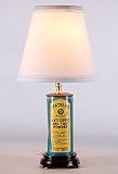 Vintage Small Foot Powder Container Table Lamp