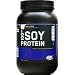 100% Soy Protein-Optimum Nutrition Soy Protein, 2lb Tub Vanilla Bean
