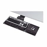 Professional Executive Adjustable Keyboard Tray, 19-1/16x10-5/8, Black
