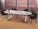 Office Products : Conference Table Base, for 8'x4' Oval Table, Bourbon Cherry, Pair BSXOVBASEH