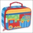 Stephen Joseph Trucks & Trains Lunch Box - Square