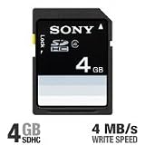 Sony SF-4N4 4 GB SDHC Card