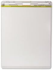 Wizard Wall Easel Pads, 29"x24", 15 Sheets/PD, 6PD/Pack, White (WZWEP156PK)