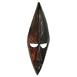 Akan wood mask, 'Great Knowledge'