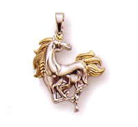 Golden Gallop Necklace