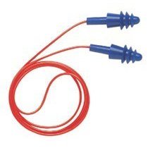 Sperian - Howard Leight Airsoft, Red Poly Cord, Flip-Top Box Regular NRR - 27 (100 Per Box)
