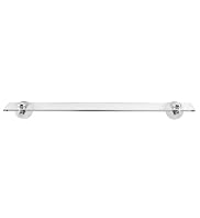 Contemporary Chrome Wall Mount Shelf