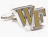 Wake Forest Demon Deacons Cufflinks - NCAA College Athletics Sports Themed Formal Wear