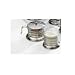 La Cafetiere Wave Sugar and Creamer Set, Chrome