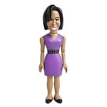 The Michelle Obama Action Figure - Purple Dress - Toy