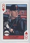 1990 U.S. Playing Cards All-Stars #8H - Matt Williams