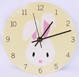 Tot Dots Wall Clock - Bunny