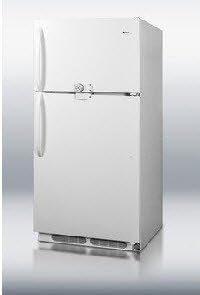 Crossley Appliances CTR15LLF2 Refrig/Freezer Combo Lock/Key 14.8cuft Wht Ea