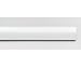 1-3/8 inch Wood Smooth Drapery Rod in White Finish - 8' long